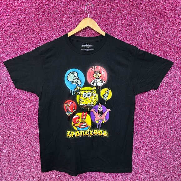 SpongeBob SquarePants Animated Series Nickelodeon Tee L - Picture 1 of 4